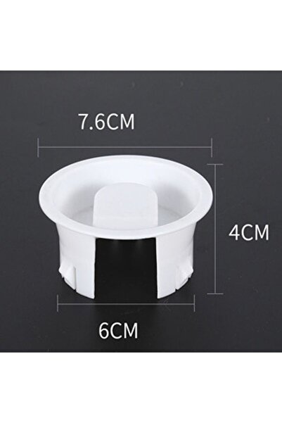 Choice white White Plastic Cup Lids Covers Durable 7.6CM Lids Covers Anti Dus...