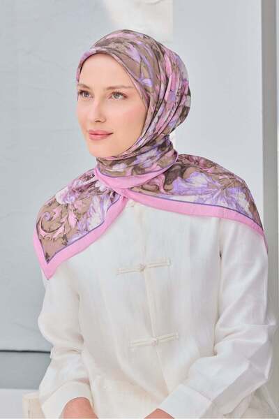 Silk Home Velora Scarf Fleur Pink