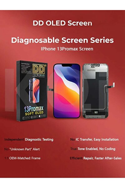 REPART DD iPhone 13 Pro Max SOFT-OLED Diagnostic Ekran