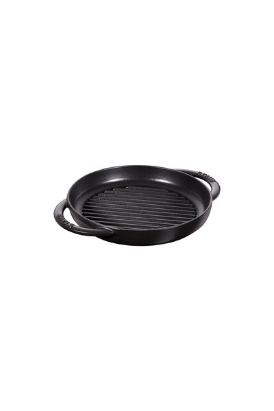 STAUB Tigaie grill, fonta, 22 cm, Black -