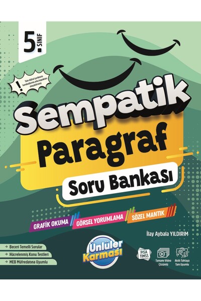 Ünlüler Karması 5. SINIF SEMPATİK PARAGRAF SORU BANKASI
