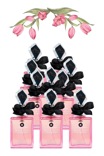 BN PARFUMS 10 Pieces Rosy Couture Perfume 100ML