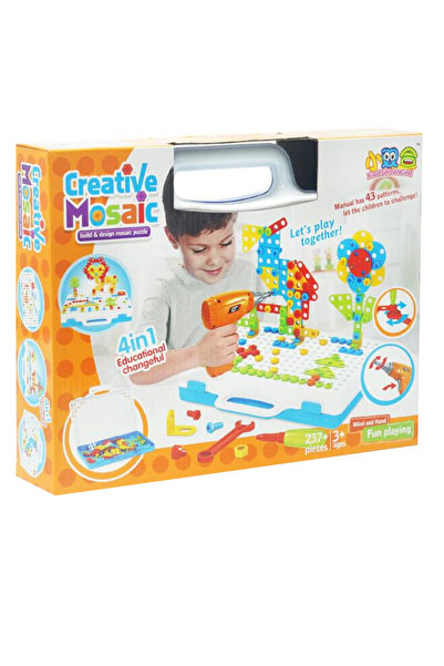 Simply Joy Set de joc de construcție cu piese de asamblare - Jucărie educativ...