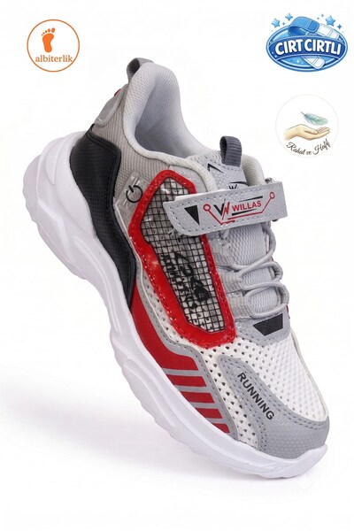 AlbiShoes Boys' Velcro Unisex Summer Mesh Soft Comfortable Sole Sneaker Sport...