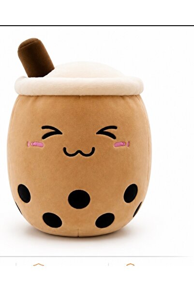 1000 çeşit hediye dünyası Bubble Tea Peluş Oyuncak Kawaii Sevimli Yumuşak Dek...
