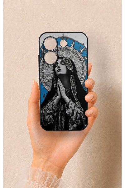 Vip Case Poco X8 Pro Uyumlu Rahibe Desenli Silikon Kılıf