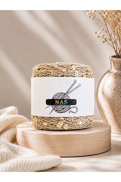 Nas SHİNE 100gr İri Pullu El Örgü Ipliği