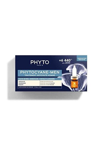 Phyto Φυτοκεάνη Αντι-τριχόπτωση Θεραπεία για την Τριχόπτωση για Άνδρες, Θεραπ...