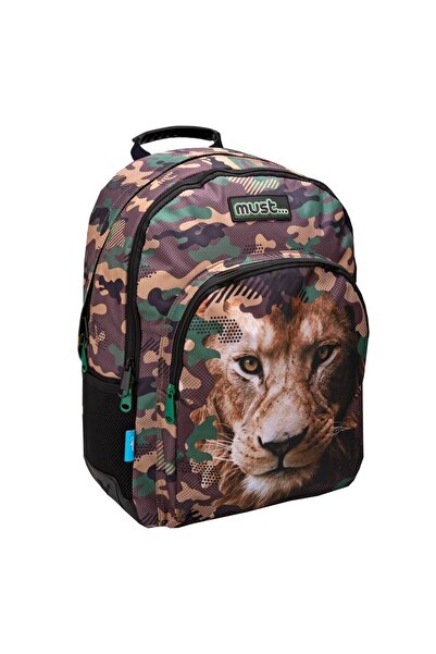 MUST Τσάντα Διακάκης 32Χ15Χ45 3 Θήκες Animal Planet (000570840) Δημοτικό Σχολείο
