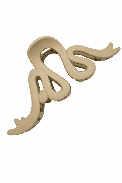 Jack Ferrero Agrafă de păr supradimensionată cu design ondulat modern - elega...