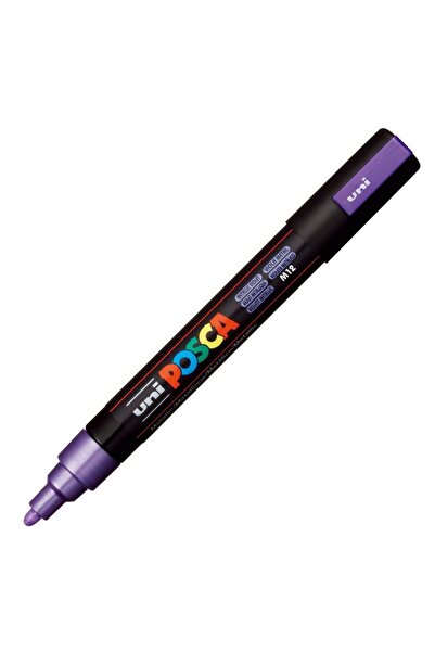 POSCA Μαρκαδόρος 2.5mm Μεταλλικό Βιολετί (PC-5M/5D-12)