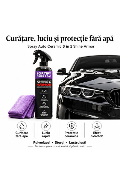 SHINE ARMORED Spray Auto Ceramic 3 în 1