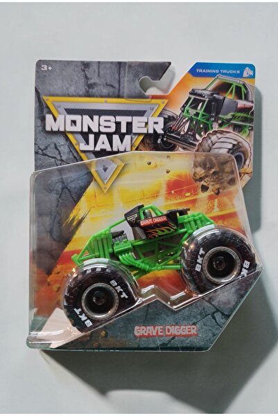 Sunman 1:64 Ölçek Monster Jam Oyuncak Araba GRAVE DIGGER , Büyük Tekerlekli C...