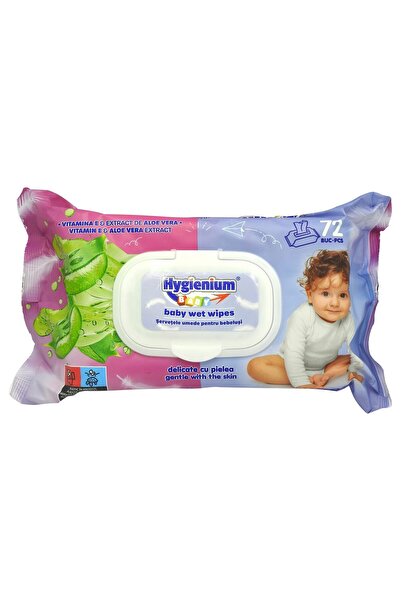 Hygienium Servetele Umede, Hygienium, Baby 72 buc Aloe Vera