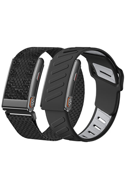 snapcart 2-in-1 Silicone & Nylon Sport Watch Band Compatible with Smartwatch ...