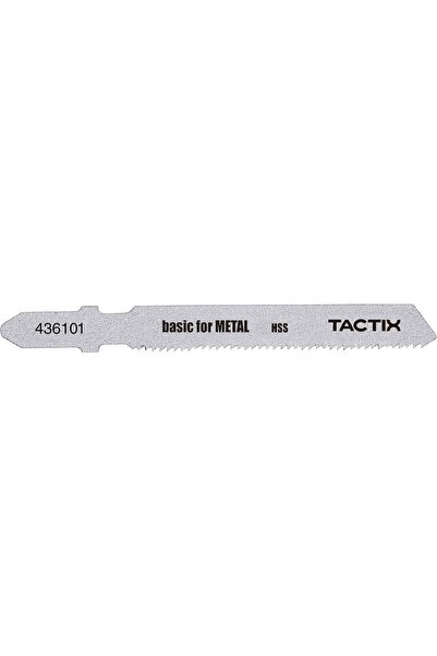 Tactix 436101 Λάμες Κοπής Μετάλλου Σέγας, Ψιλό Δόντι, 75 mm