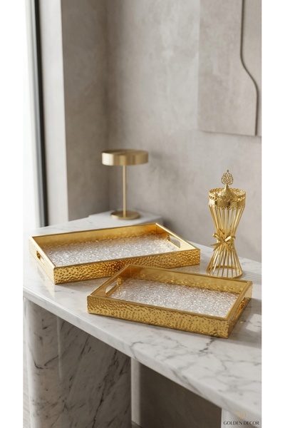 Generic Luxury Serving Set of Serving Trays with Incense Burner with Elegant ...