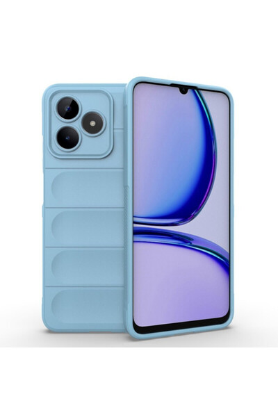realme Θήκες Κινητών Τηλεφώνων Πίσω Κάλυμμα Σιλικόνης Γαλάζιο (Realme C 53, C...