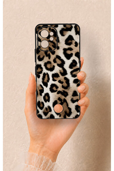 Vip Case Reeder S19 Max Pro Uyumlu Leopar Derisi Desenli Silikon Kılıf