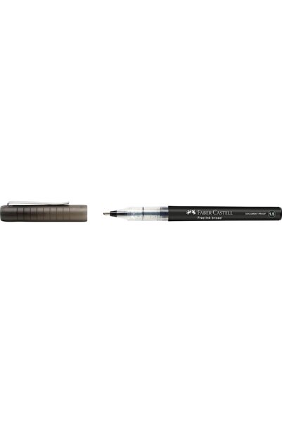 Faber Castell Free Ink Broad Ballpoint Pen 1.5 Mm Black
