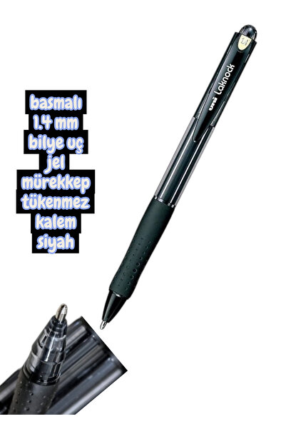 SEYFİKİRTASİYE Uni-ball basmali ballpoint pen laknock 1.4 mm ball tip, non-dr...