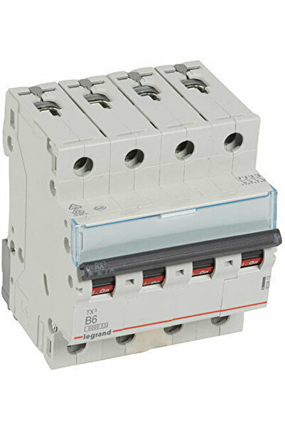 Legrand Disjunctor automat 6A cvadrupoliar AC 403413