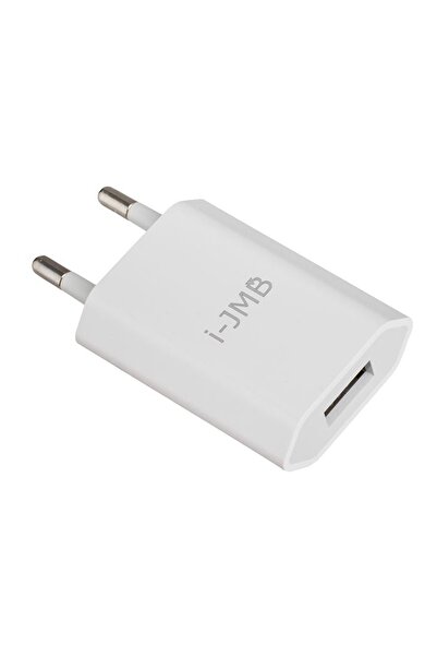 Jumbo Încărcător USB compact 1A, alb, pentru telefon mobil, tabletă și accesorii