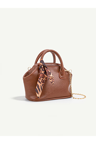 Mojeva Scarf Burslu Daily Use Women's Hand and Shoulder Bag