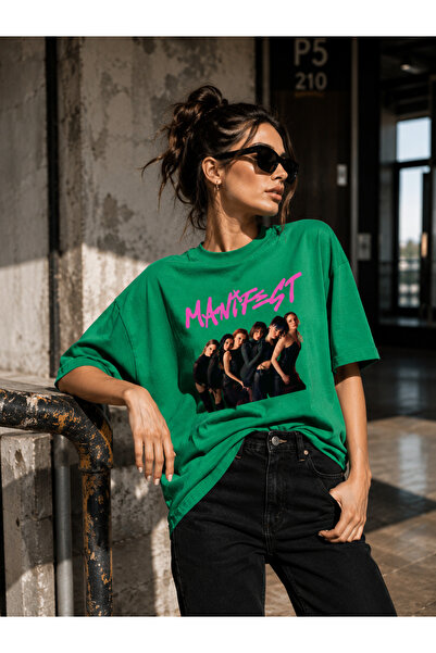 MASİON VESSAİRE Manifest Team Printed Children's Summer T-Shirt Cotton