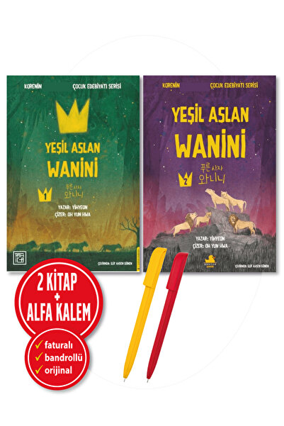 Destek Yayınları Alfa Kalem+Yeşil Aslan Wanini 2+Yeşil Aslan Wanini 1 Yihyeon...