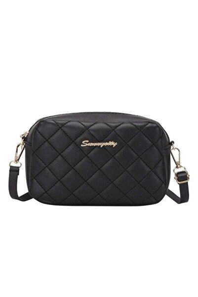 Generic Women's PU Leather Shoulder Bag, Ladies Diamond Checkered Crossbody B...