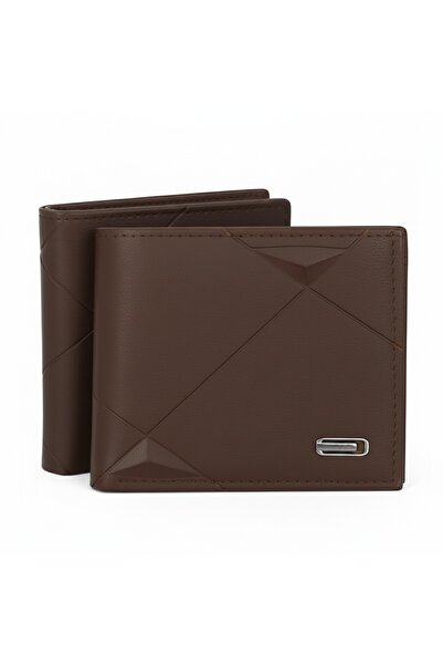 Moses Men’s Slim Bifold Wallet – Premium Synthetic Leather, Minimalist Design...
