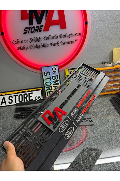 BMASTORE06 BMA FORD Enjeksiyon Baskılı Plakalık