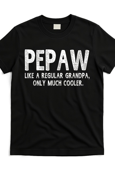 NOURAM تي شيرت رجالي بتصميم PEPAW Definition Like Grandpa Solely Cooler Funny...