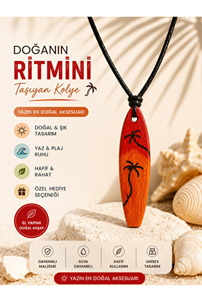 TUTU DESİGN Surf Board Men's Women's Necklace