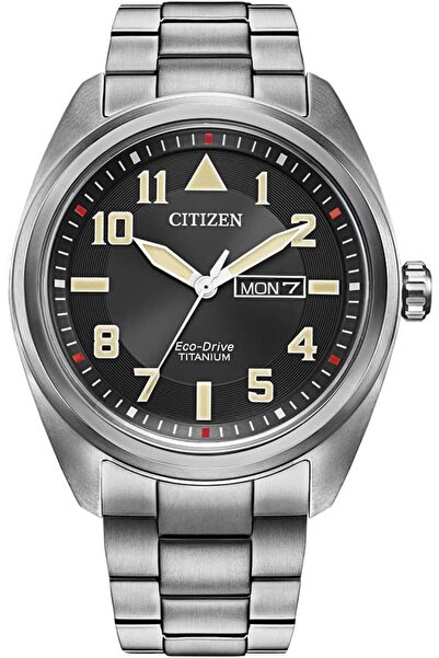 Citizen Garrison Men's Eco-Drive Sport Watch - Day/Date, Titanium, Sapphire C...
