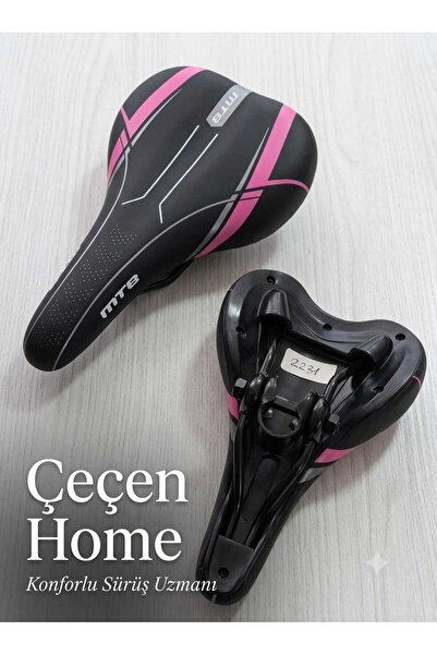 ÇEÇEN HOME Scaun de bicicletă moale, confortabil și ergonomic, cu pernă lată ...