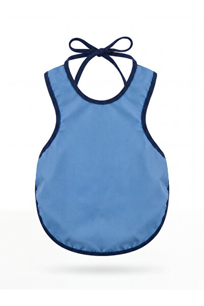 kubbe Blue Waterproof Baby Bib |   For Blw and Complementary Foods |   6-24 M...