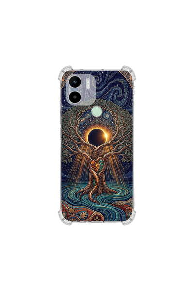 PrintiFy Xiaomi Redmi A2plus ile Uyumlu Simya Serisi Kozmik Denge Tasarımlı U...