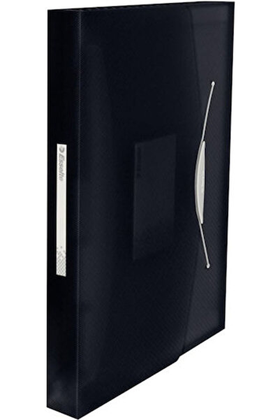 Esselte Mapă acordeon pentru hârtie A4, neagră, 1 bucată