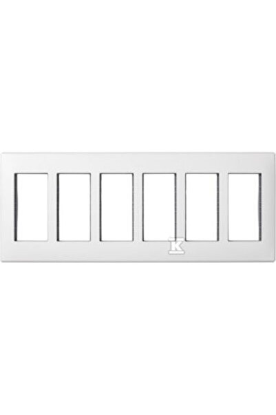 Kontakt-Simon Simon Connect Simon500 Mânere de cadru 10xk45 Alb pur 51010106-030