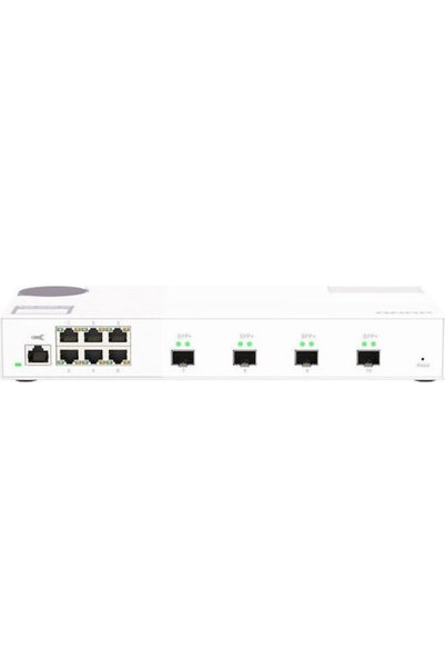 Qnap QSW-M2106-4S Διαχειριζόμενος διακόπτης L2 με 6 θύρες Ethernet και 4 θύρε...