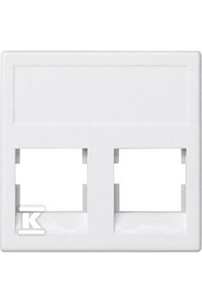 Kontakt-Simon Placă de conectare Simon K45 Priză dublă Ict 2xrj 3m Volition O...