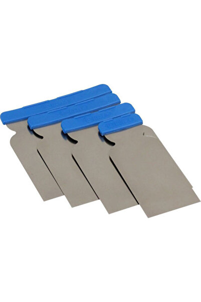 Kubala Spatulă metalică cu mâner din plastic, set 4 piese 50-80-100-120mm 1625