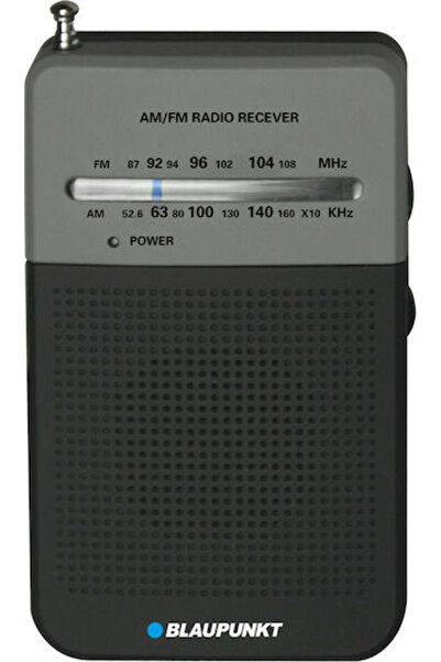 Blaupunkt PR3BK Mini Radio cu Baterie Negru