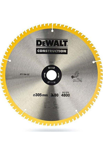 Dewalt Disc de tăiere pentru lemn, diametru 305mm, cu 80 de dinți, 1 bucată