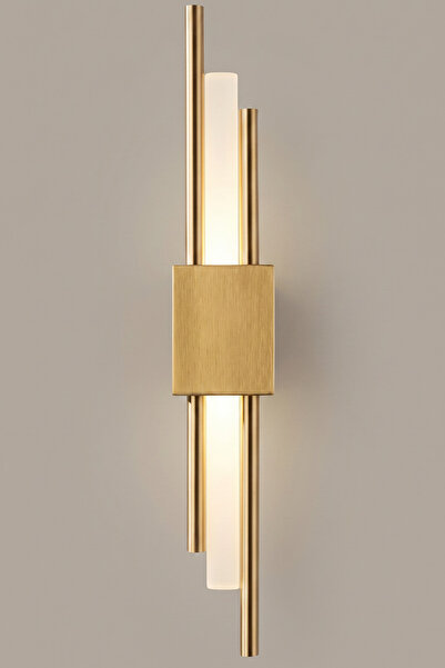 Vinner Naples Modern Eskitme Mat Gold Duvar Lambası - İskandinav Tasarım Apli...