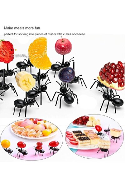 Arabest Animal Shaped Appetizer Forks, 24 Pack, Reusable Food Picks With Stor...