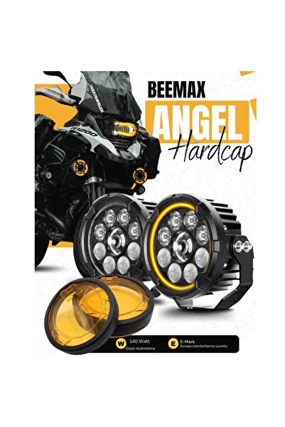 C9 E-Mark- Tip Onaylı Beemax White Beyaz Angel Hardcap 140 Watt Profesyonel M...