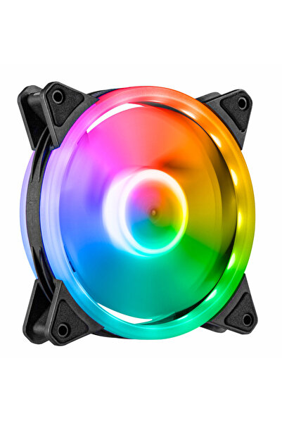 POWERTECH ανεμιστήρας PT-1284 για PC, LED RGB, 120mm, 1200RPM